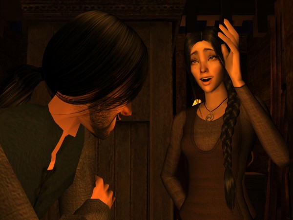 'And you're walloping me for that, young lady?'