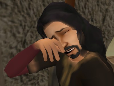 The King is crushed